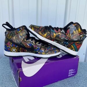 Nike Dunk High Sb Stain Glass